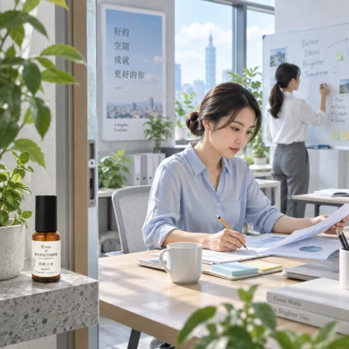 清新日常・輕盈氣息 情境圖 植萃香氛空間噴霧 清新日常・輕盈氣息 使用情境