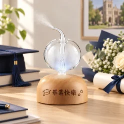 泡泡精油擴香儀 燈光煙霧加強版 Herbally 泡泡精油擴香儀淡白燈煙霧情境