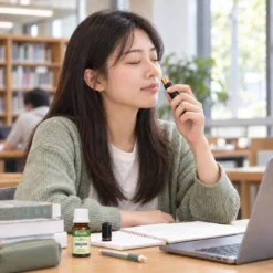 香氛嗅吸棒 情境圖 Herbally 香氛嗅吸棒日常使用情境